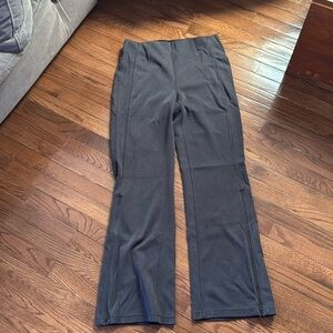 Lululemon Ribbed Softstreme Zip-Leg Flared Pant
